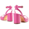 image:imageDREAM PAIRS Platform Heels for Women High Block Chunky Open Toe Ankle Strap Heels Fashion Wedding Party Evening Prom Dance Dress Pump Sandals ShoesHot Pinkpu