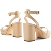 image:imageDREAM PAIRS Platform Heels for Women High Block Chunky Open Toe Ankle Strap Heels Fashion Wedding Party Evening Prom Dance Dress Pump Sandals ShoesNudepu