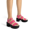 image:imageDREAM PAIRS Platform Heels for Women Lightweight Chunky Open Toe Stylish Comfortable Fisherman Sandals with Adjustable Ankle StrapHot Pink