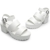image:imageDREAM PAIRS Platform Heels for Women Lightweight Chunky Open Toe Stylish Comfortable Fisherman Sandals with Adjustable Ankle StrapWhite
