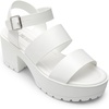 image:imageDREAM PAIRS Platform Heels for Women Lightweight Chunky Open Toe Stylish Comfortable Fisherman Sandals with Adjustable Ankle StrapWhite