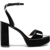 image:imageDREAM PAIRS Platform High Heels for Women Chunky Round Open Toe Ankle Strap Stylish Heeled Sandals for Party Prom WeddingBlack