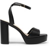 image:imageDREAM PAIRS Platform High Heels for Women Chunky Round Open Toe Ankle Strap Stylish Heeled Sandals for Party Prom WeddingBlackpu