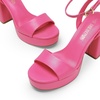image:imageDREAM PAIRS Platform High Heels for Women Chunky Round Open Toe Ankle Strap Stylish Heeled Sandals for Party Prom WeddingHot Pinkpu