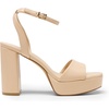 image:imageDREAM PAIRS Platform High Heels for Women Chunky Round Open Toe Ankle Strap Stylish Heeled Sandals for Party Prom WeddingNudepu