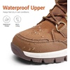 image:imageDREAM PAIRS Waterproof Snow Boots for Women Faux Fur Cozy Warm Insulated Winter Boots Lace Up MidCalf Outdoor Shoes for Walking Hiking HesperaTan