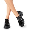 image:imageDREAM PAIRS Women Loafers Platform Chunky Heel Slip On Lug Sole Casual Dressy Office Business ShoesBlackpat