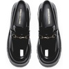 image:imageDREAM PAIRS Women Loafers Platform Chunky Heel Slip On Lug Sole Casual Dressy Office Business ShoesBlackpat