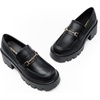 image:imageDREAM PAIRS Women Loafers Platform Chunky Heel Slip On Lug Sole Casual Dressy Office Business ShoesBlackpu