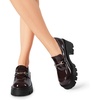 image:imageDREAM PAIRS Women Loafers Platform Chunky Heel Slip On Lug Sole Casual Dressy Office Business ShoesBrown