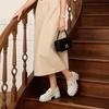 image:imageDREAM PAIRS Women Loafers Platform Chunky Heel Slip On Lug Sole Casual Dressy Office Business ShoesWhite