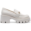 image:imageDREAM PAIRS Women Loafers Platform Chunky Heel Slip On Lug Sole Casual Dressy Office Business ShoesWhite