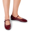 image:imageDREAM PAIRS Womens Ballet Flats Mary Jane Shoes Round Toe Comfortable Dressy Casual Slipon Work Daily Soft Flat ShoesBurgundy