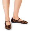 image:imageDREAM PAIRS Womens Ballet Flats Mary Jane Shoes Round Toe Comfortable Dressy Casual Slipon Work Daily Soft Flat ShoesLeopard