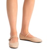 image:imageDREAM PAIRS Womens Ballet Flats Mary Jane Shoes Round Toe Comfortable Dressy Casual Slipon Work Daily Soft Flat ShoesNudepu