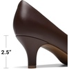 image:imageDREAM PAIRS Womens Dress Comfortable Low Heel Pump ShoesBrown
