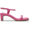 image:imageDREAM PAIRS Womens Heels Open Toe Ankle Strap Square Cute Wedding Party Sandal Comfort Dress Shoes HeraHot Pink