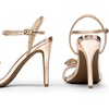 image:imageDREAM PAIRS Womens Heels Round Toe Rhinestone Double Bowknots Sparkly Stilettos Heeled Sandals Shoes for Party EveningRose Goldrhinestone