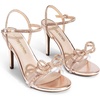 image:imageDREAM PAIRS Womens Heels Round Toe Rhinestone Double Bowknots Sparkly Stilettos Heeled Sandals Shoes for Party EveningRose Goldrhinestone