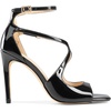 image:imageDREAM PAIRS Womens High Heels Sexy Cross Square Open Toe Strappy Dressy Sexy Stylish Stilettos Heels SandalsBlackpat