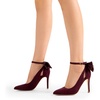 image:imageDREAM PAIRS Womens High Heels Stiletto Strappy Pointed Toe Bow Dress Shoes Sexy Party Wedding PumpsBurgundy Suede