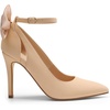 image:imageDREAM PAIRS Womens High Heels Stiletto Strappy Pointed Toe Bow Dress Shoes Sexy Party Wedding PumpsNudenubuck