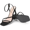 image:imageDREAM PAIRS Womens High Stilettos Heels Open Toe Square Sandals Ankle Strap Pumps Sexy Comfort Strappy Dress Shoes Party Wedding Heeled SandalsBlacknubuck