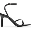 image:imageDREAM PAIRS Womens High Stilettos Heels Open Toe Square Sandals Ankle Strap Pumps Sexy Comfort Strappy Dress Shoes Party Wedding Heeled SandalsBlackpu