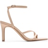 image:imageDREAM PAIRS Womens High Stilettos Heels Open Toe Square Sandals Ankle Strap Pumps Sexy Comfort Strappy Dress Shoes Party Wedding Heeled SandalsNude