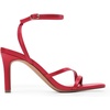image:imageDREAM PAIRS Womens High Stilettos Heels Open Toe Square Sandals Ankle Strap Pumps Sexy Comfort Strappy Dress Shoes Party Wedding Heeled SandalsRed