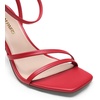 image:imageDREAM PAIRS Womens High Stilettos Heels Open Toe Square Sandals Ankle Strap Pumps Sexy Comfort Strappy Dress Shoes Party Wedding Heeled SandalsRed