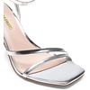 image:imageDREAM PAIRS Womens High Stilettos Heels Open Toe Square Sandals Ankle Strap Pumps Sexy Comfort Strappy Dress Shoes Party Wedding Heeled SandalsSilver