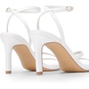 image:imageDREAM PAIRS Womens High Stilettos Heels Open Toe Square Sandals Ankle Strap Pumps Sexy Comfort Strappy Dress Shoes Party Wedding Heeled SandalsWhite