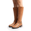 image:imageDREAM PAIRS Womens Knee High Boots Buckle Riding BootsCamel
