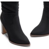 image:imageDREAM PAIRS Womens Knee High Boots Pointed Toe Chunky Block Heel Suede Boots Comfortable for Women with Side Zipper Fashion Slouchy Tall BootsBlack