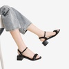 image:imageDREAM PAIRS Womens Low Heels for Women Braided Open Toe Ankle Strap Block Chunky Heel Sandals Holiday Party Wedding Dress Pumps ShoesBlack