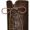 image:imageDREAM PAIRS Womens Over The Knee High Low Block Heel Riding Boots Uplace LeiBrown