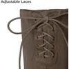image:imageDREAM PAIRS Womens Over The Knee High Low Block Heel Riding Boots Uplace LeiKhaki