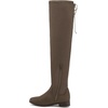 image:imageDREAM PAIRS Womens Over The Knee High Low Block Heel Riding Boots Uplace LeiKhaki