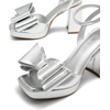 image:imageDREAM PAIRS Womens Platform Chunky Heels Fashion Bowknots High Block Square Toe Dress Sandals for Wedding Bridal Party
