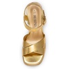 image:imageDREAM PAIRS Womens Platform Chunky Heels Square Open Toe Ankle Strap High Heeled Sandals Y2K Shoes for Party BrunchGoldmetallic