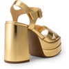 image:imageDREAM PAIRS Womens Platform Chunky Heels Square Open Toe Ankle Strap High Heeled Sandals Y2K Shoes for Party BrunchGoldmetallic