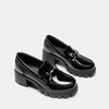 image:imageDREAM PAIRS Womens Platform Chunky LoafersBlackpat