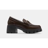 image:imageDREAM PAIRS Womens Platform Chunky LoafersBrown