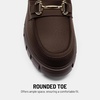 image:imageDREAM PAIRS Womens Platform Chunky LoafersDark Brown