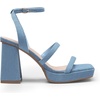 image:imageDREAM PAIRS Womens Platform Strappy Heels Open Toe Ankle Strap Square Party Sandals Y2K Dress ShoesDenim Blue
