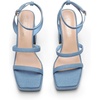 image:imageDREAM PAIRS Womens Platform Strappy Heels Open Toe Ankle Strap Square Party Sandals Y2K Dress ShoesDenim Blue