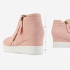 image:imageDREAM PAIRS Womens Platform Wedge Sneakers Ankle BootiesPink