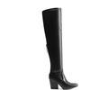 image:imageDREAM PAIRS Womens Pointed Toe Thigh High Over the Knee Boots Tall Chunky Blocked Heel Fall Long Fashion Sexy BootsBlackpu