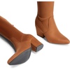 image:imageDREAM PAIRS Womens Pointed Toe Thigh High Over the Knee Boots Tall Chunky Blocked Heel Fall Long Fashion Sexy BootsBrown